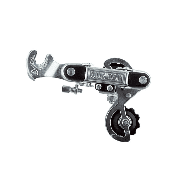 Sunlite Bicycle 5-7 speed Rear Derailleur Short Cage Axle Mount Silver 5/6/7sp