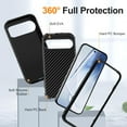 thumbnail image 3 of Feishell for Google Pixel 9 Pro XL Case, Rugged Triple-Layers Protection [Anti-Scratch Military Grade] Cover Shockproof Heavy Duty Full Protection Case for Google Pixel 9 Pro XL, Black, 3 of 8
