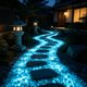 thumbnail image 4 of 2cm Droplet Shaped Luminous Garden Road Colored, 4 of 5