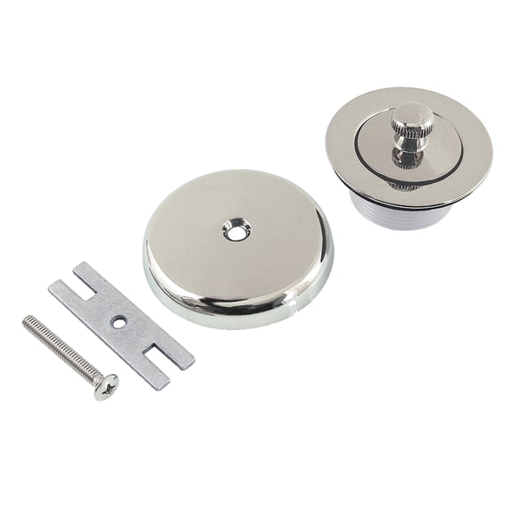 Kingston Brass DLT5301A6 Trimscape Zinc Alloy Lift and Turn Tub Drain Conversion Kit in Polished Nickel