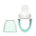 thumbnail image 2 of Dr. Brown's Designed to Nourish, Fresh Firsts Silicone Feeder, Solid Food Feeding, Mint, 1 Pack, 2 of 12