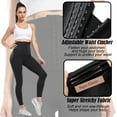 thumbnail image 5 of MANIFIQUE Super High Waist Corset Leggings for Women Body Shaping Waist Cincher Sports Leggings with Waist Trainer Attached, 5 of 7
