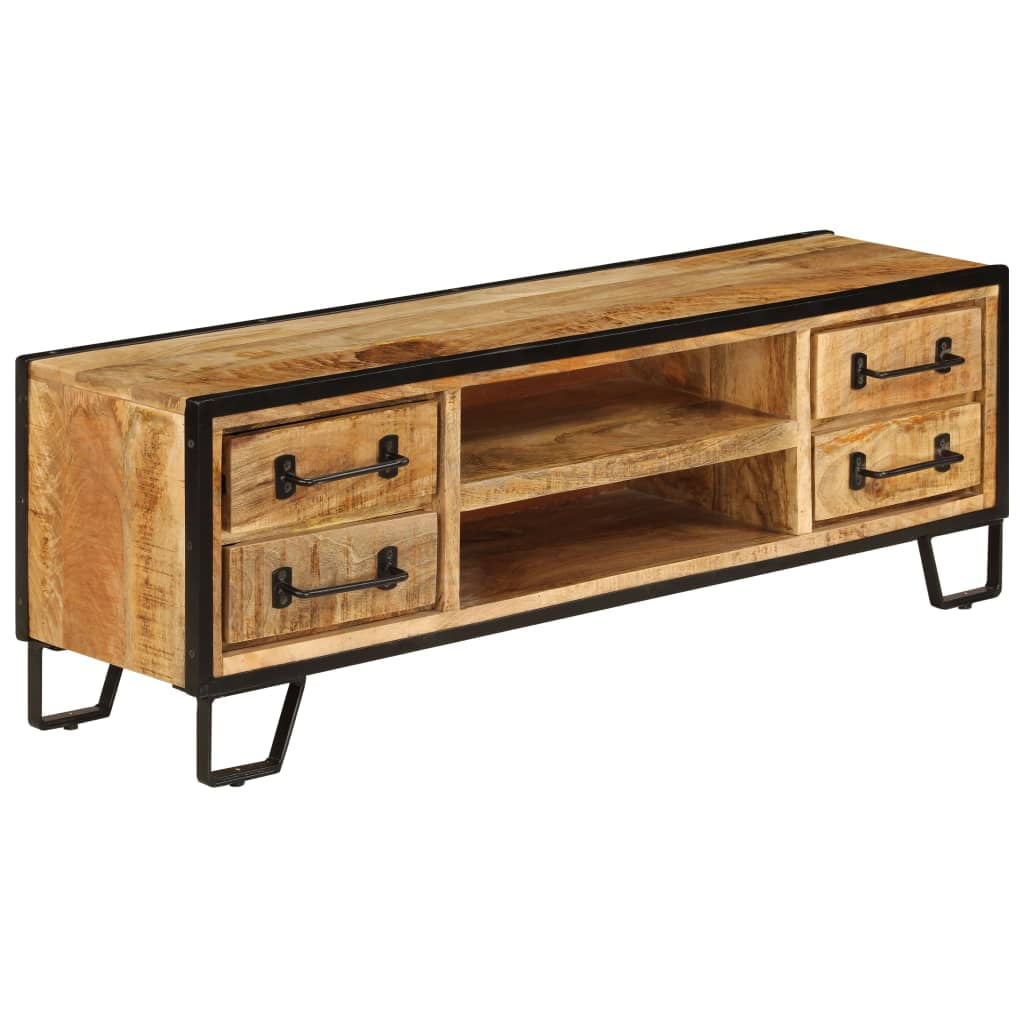 Kepooman TV Cabinet with Drawers for Living Room, Brown Kepooman TV Cabinet with Drawers for Living Room, Brown