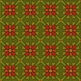 thumbnail image 1 of Ahgly Company Machine Washable Indoor Square Transitional Dark Yellow Green Area Rugs, 4' Square, 1 of 7