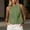 Green, variant on IUYRTFE Women's Summer Sleeveless Round Neck Loose Fit Tank Top Solid Color Casual Basic Blouse with Stitched Seam Details
