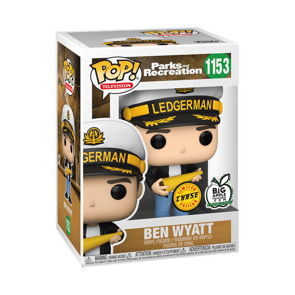 Funko POP! Television Parks And Recreation CHASE Ben Wyatt #1153 Exclusive
