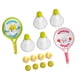thumbnail image 3 of 2 raquetas de bádminton para niños, para exteriores, con pelota y volante. Contiene 12 bolas, 3 of 9