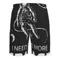 thumbnail image 6 of Naloa I Need More Space Men's Beach Shorts, Surfing shorts, Swim trunks, Quick Dry Swim Trunks for Surfing Beach Fun - Large, 6 of 9