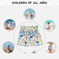 thumbnail image 6 of FORMRS Boys Swim Trunks Quick Dry Mesh Liner Boardshorts Sizes XS-XL, Blue Wildflower Pattern, 6 of 7