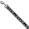 thumbnail image 2 of Buckle-Down Pet Leash, Dog Leash, Butterfly Garden Black White, 4 Feet Long 1.0 Inch Wide, 2 of 3