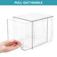 thumbnail image 3 of Clear Acrylic Stackable Drawer Organizer System for Efficient Cabinet and Countertop Storage, 3 of 7