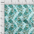 thumbnail image 1 of oneOone Polyester Lycra Fabric Leaves|Floral & Paisley Block Printed Craft Fabric BTY 56 Inch Wide, 1 of 4