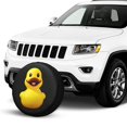 thumbnail image 2 of KAKALAD Duck Cute Spare Tire Cover Universal Vehicle Accessories Buckle Car Tools 14”in, 2 of 6