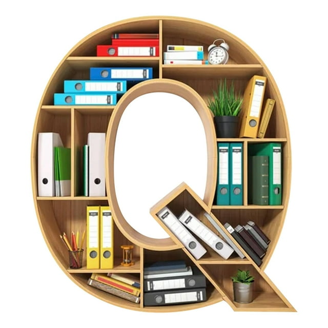 Adorno colgante con forma de libro del alfabeto (26 unidades), ideal para amantes de los libros, bibliotecarios, decoración con formas digitales para ratones de biblioteca, adorno acrílico, regalo con