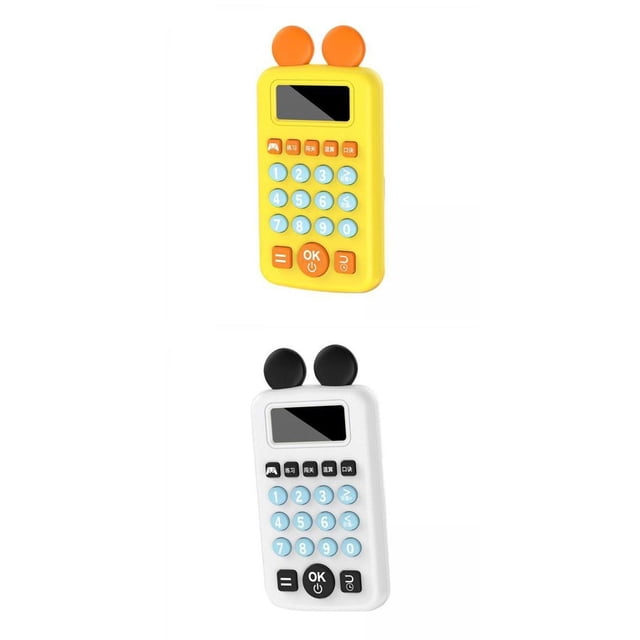 2x Calculadoras De Bolsillo Regalos Novedad Inteligente Para Juegos Actividades Guardería Zulema máquina de aprendizaje