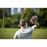 Wilson NCAA Red Zone Composite Football - Brown, Official Size (Ages 14 and up)