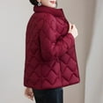 thumbnail image 6 of Zedker Winter Jackets for Women Sherpa Lined Jacket Women Warm Zipper Coat Fleece Jacket,Plus Size RedXXXL, 6 of 9