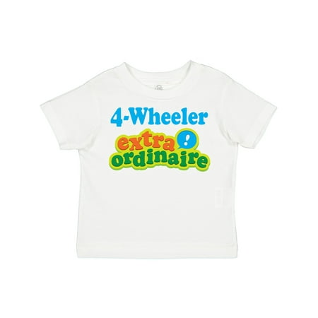 

Inktastic Four Wheeling 4 Wheeler Extraordinaire Gift Toddler Boy or Toddler Girl T-Shirt