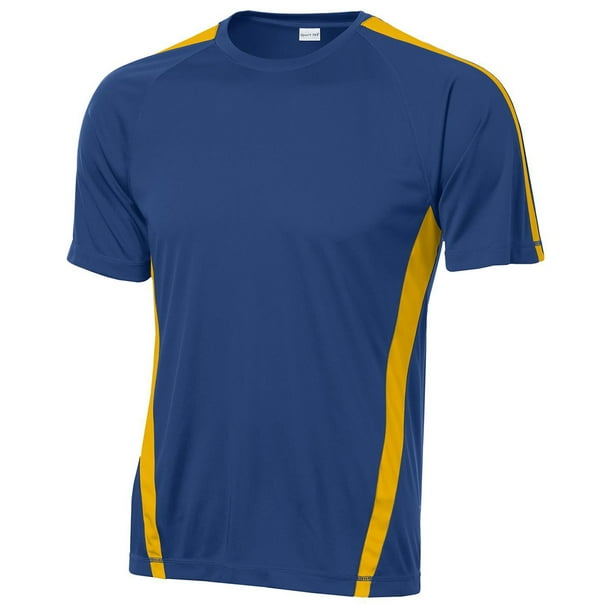 SportTek SportTek Men's Colorblock Competitor TShirt_True Royal