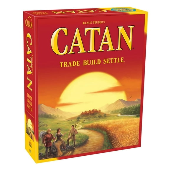 (English Version) - A board game by Klaus Teuber - 3-4 Players - Board Games for Family - 60 Minutes of Gameplay - For Kids and Adults Ages 10+
