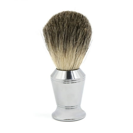 Handle Boar Brush - Male Metal Handlebar Beard Badger Hair Wet Shaving Brush Barber Salon Tool