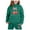 Green, variant on WOYY Toddler Girl's Outfits Cherry Print Pullover Hoodie Jogger Pants Kids Sport Sweatsuit