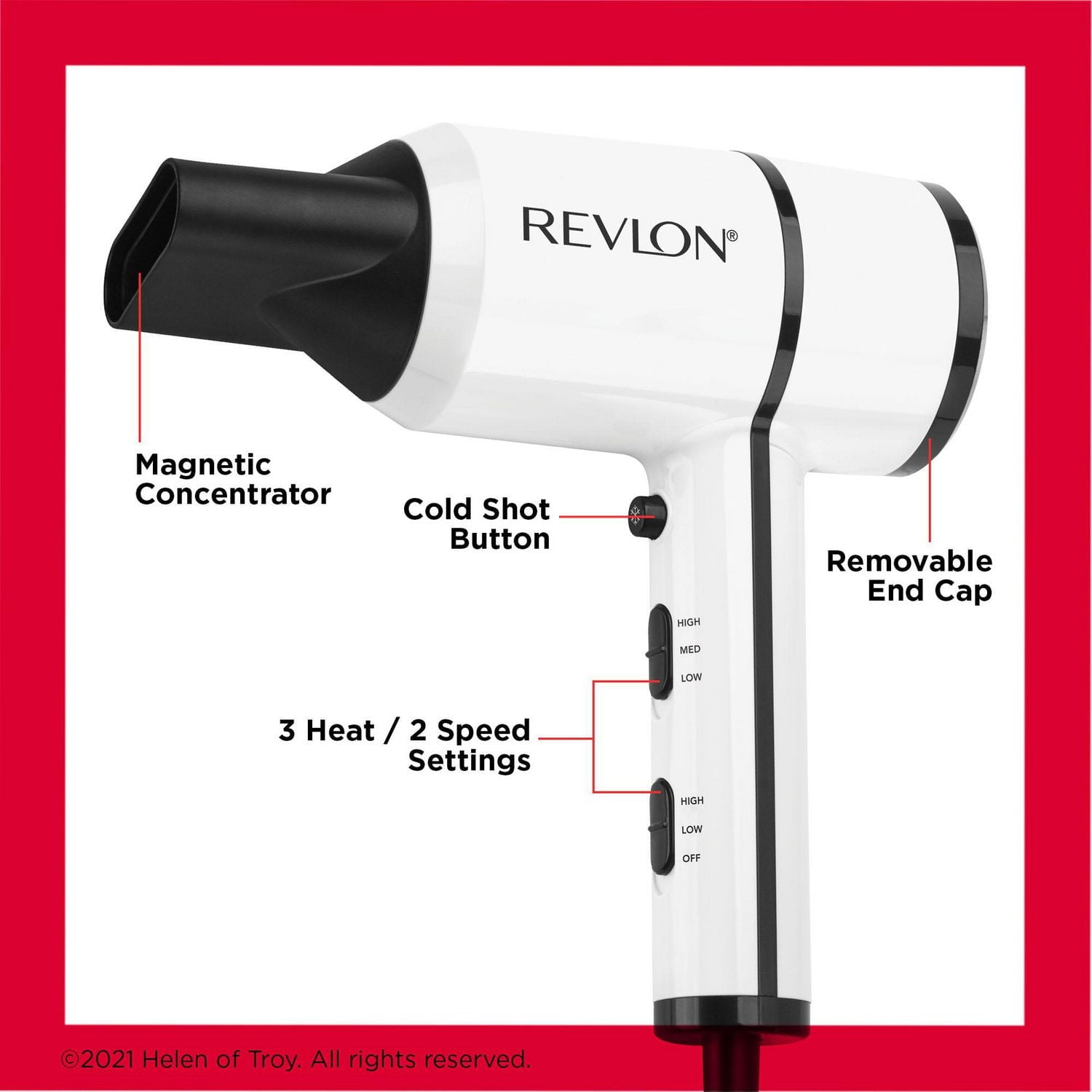 Revlon Dry & Shine Compact Hair Dryer