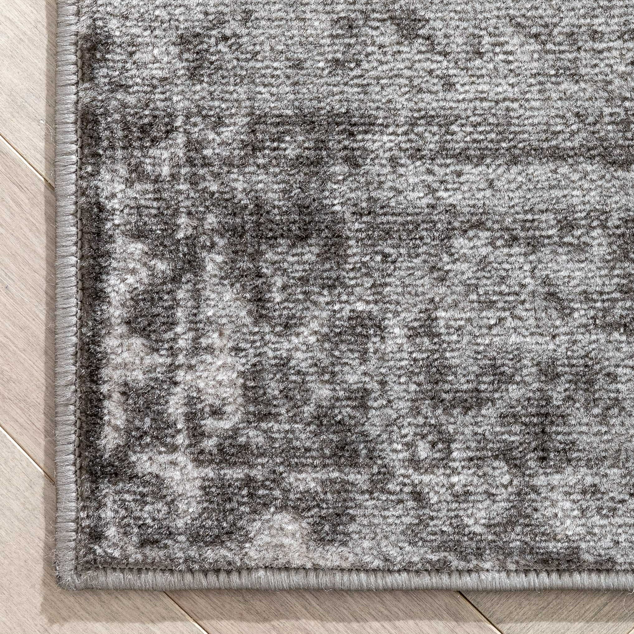 Well Woven Zazzle Thiva Vintage Oriental Black 5'3" x 7'3" Area Rug