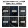 thumbnail image 3 of Cajas Gabinete Estancas Ip55 Para Exterior Cctv 12 Pack, 3 of 5