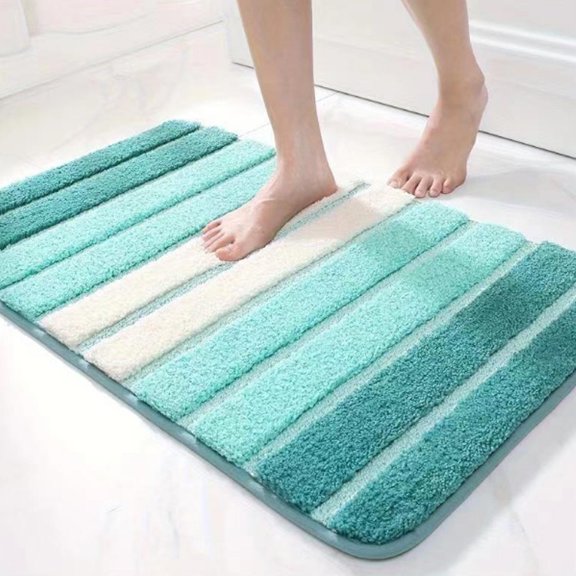 Non-Slip Bath Mat for Bathroom Floor & Bath Tub, Super Absorbent Bath Rugs Plush Shaggy Rugs Washable Matts for Bathroom - 40*60cm