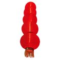thumbnail image 4 of Miangastore Chinese New Year Lantern Red Cloth Plastic 1Pack 45.3x8.3In, 4 of 8