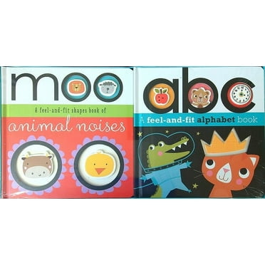 Animal Noises: A Feel-And-Fit Shapes Book/A Feel-And-Fit Alphabet Book