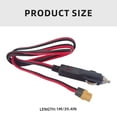 thumbnail image 5 of 16AWG XT60 Female to Car Cigarettes Lighters Male Cable for Solar Panel and Household Electronics, 5 of 12