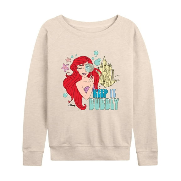 Disney Princess - Keep It Bubbly - Women's Lightweight French Terry Long Sleeve Shirt