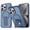 Blue, variant on Case For Iphone 16 Pro Max/16 Pro/16 Plus/16, Magnetic Wireless Charging Case Stand Drop Protection Cover