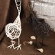 thumbnail image 5 of Decoración rústica de mesa, estatua de pájaro de metal hecha a mano con funcionalidad de soporte para notas, que realza el estilo de su casa de campo con elegancia práctica (2 piezas), 5 of 5