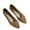 Khaki, variant on Women's Elegant Wide Width Pointed Toe Ballet Flats - Breathable Lining Formal Dress Shoes with Slip-Resistant Rubber Sole for Work & Evening Events
