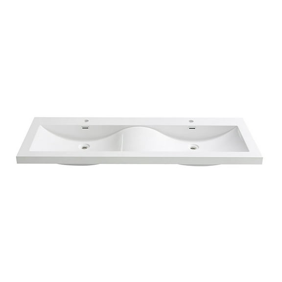 Fresca Fvs8040 Largo Replacement Vanity Top For Fvn8040 - White