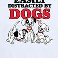 thumbnail image 3 of Disney - 101 Dalmatians - Easily Distracted By Dogs - Toddler And Youth Short Sleeve Graphic T-Shirt, 3 of 5