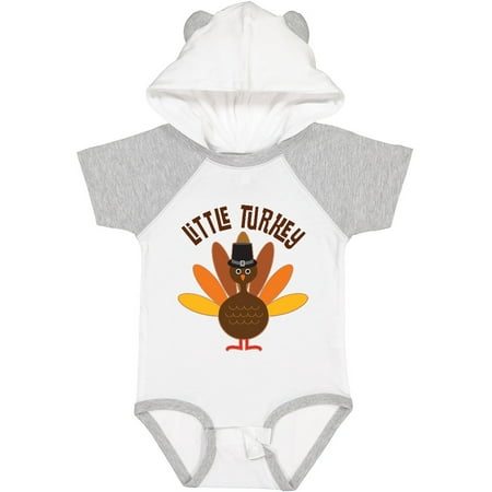 

Inktastic Little Turkey Thanksgiving Gift Baby Boy or Baby Girl Bodysuit
