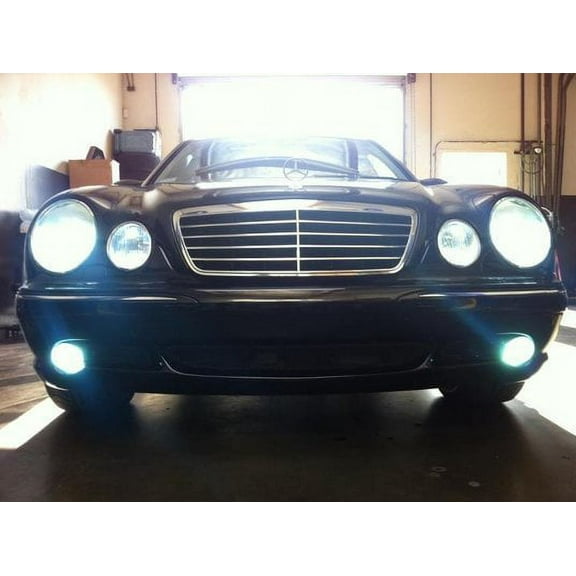 For 2003 2004 2005 2006 Mercedes E55 AMG Fog Lights Driving Lamps w211