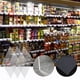 thumbnail image 3 of 3pcs Divisores de estantería acrílica Organizador de estantería Divisor Separador para supermercado, 3 of 5