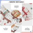 thumbnail image 6 of FORMRS Boys Pajama Pants with Pockets Size 6-8Y Kids Lounge Sleep Bottoms, Christmas Gift Train, 6 of 8