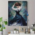 thumbnail image 4 of Qisvanset 12x16 Inch Black Dog Portrait Canvas Print Wall Art, 4 of 5