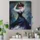 thumbnail image 4 of Qisvanset 12x16 Inch Black Dog Portrait Canvas Print Wall Art, 4 of 5