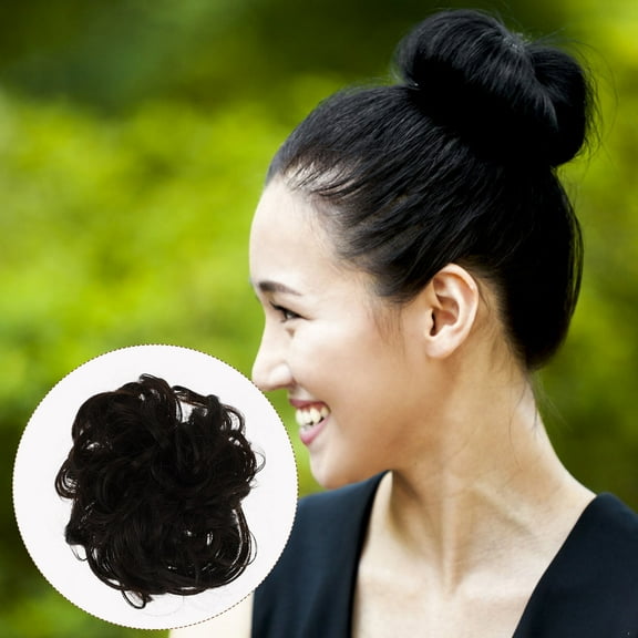 FRCOLOR Messy Bun Hairpiece Hair Bun Scrunchies Hair Bun Holder Hair Accessories