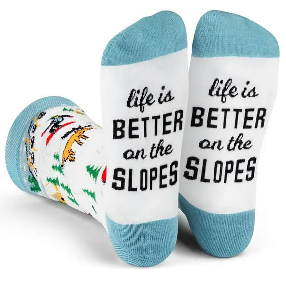 Lavley Life is Better On Slopes Socks