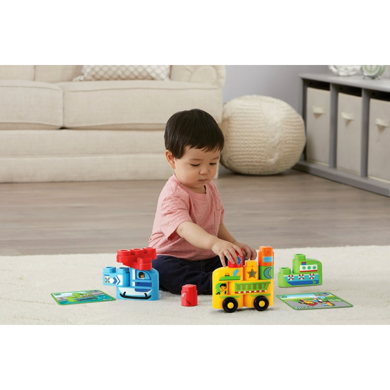 LeapFrog LeapBuilders Soar and Zoom Vehicles Learning Blocks Toy