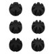 thumbnail image 1 of DQrwqpou Colador Flores para Pintura Fluida para Verter Pintura (negro) 6 Uds., 1 of 9