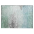 thumbnail image 2 of Addison Rugs Chantille Indoor/Outdoor Transitional Modern Seafoam Washable Rectangle Rug, 1'8" x 2'6", 2 of 6